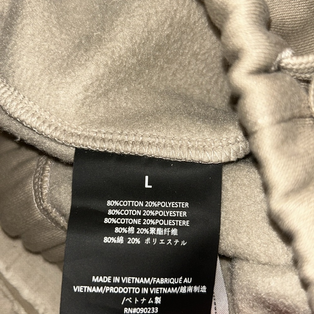 Essentials Tan Athletic Shorts Relaxed Fit - Picture 3 of 4